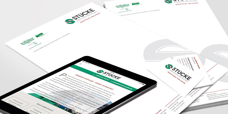 STÜCKE Rohstoff-Recycling