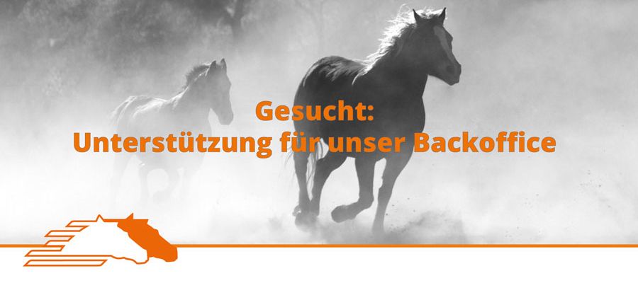 Gesucht: Unterstützung für unser Backoffice